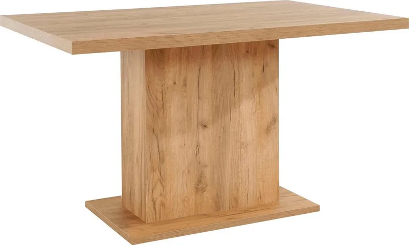 OTTO home Eckbankgruppe Beluna + Cross Essecke Sitzgruppe Eckbank Küchenbank, (Set, 4-tlg., Eckbank, 2 Stühle und Tisch), Sitzgruppe Esszimmer Stühle Tisch und Bank bequem gepolstert, Braun, – Produktbild 5 von 8