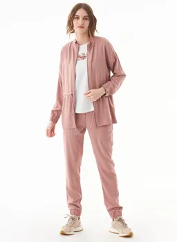 ORGANICATION ORGANICATION Damen vegan Jacke Ecovero Misty Rose – Produktbild 1 von 1