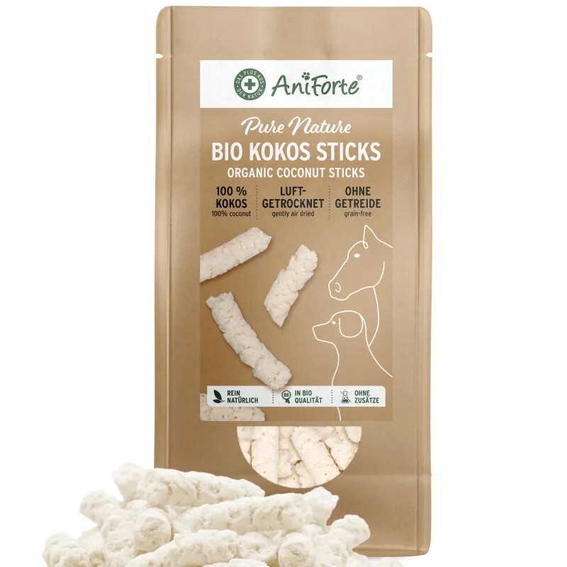 AniForte AniForte BIO Kokos-Sticks Snack 500g – Produktbild 1 von 2