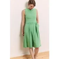Tranquillo Jerseykleid Albaa aus EcoVero™ Viskose - peppermint green / S – Produktbild 1 von 2