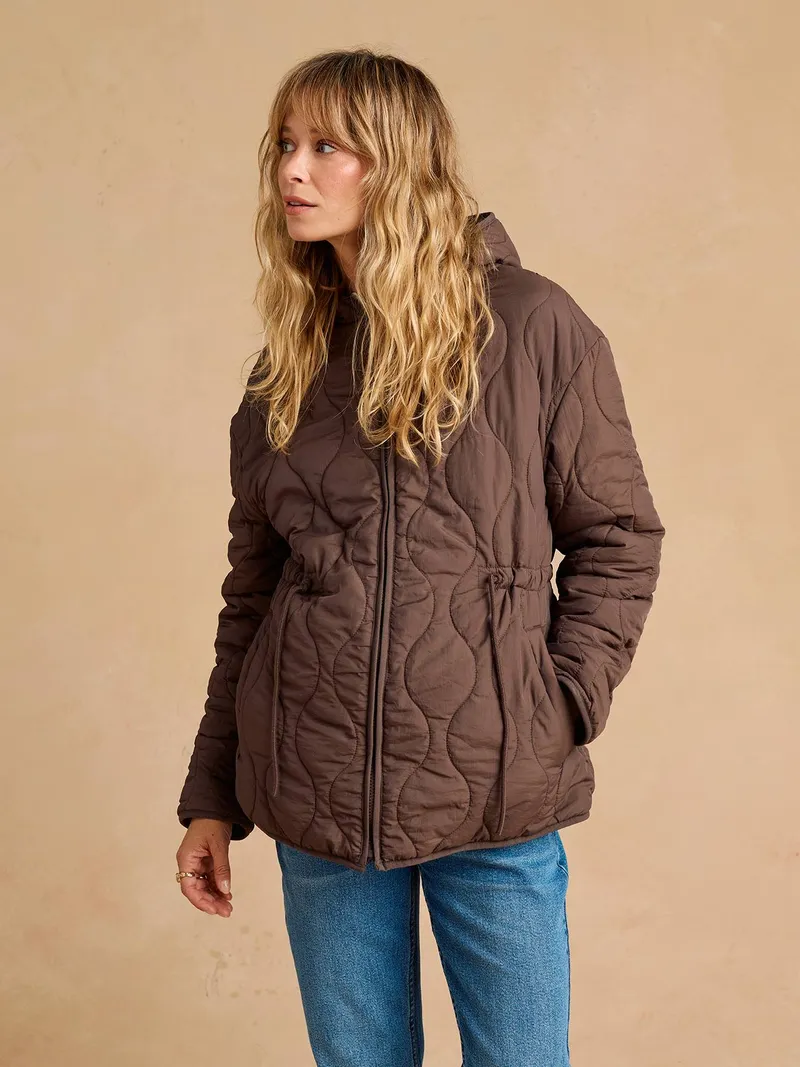 Envie De Fraise Wendbare Umstandsjacke, Schokolade, – Produktbild 3 von 4