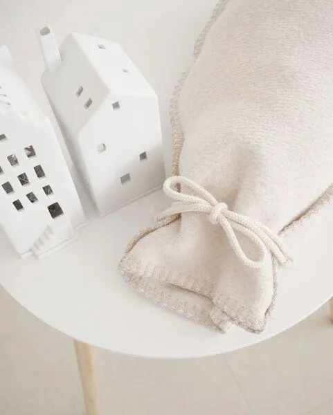 RIEMA Germany RIEMA Germany Wärmflaschenbezug aus weicher Bio-Baumwolle EMMA, Beige, – Produktbild 4 von 4