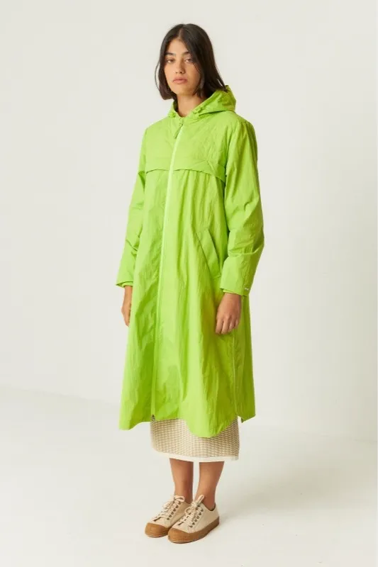 SKFK SKFK Damen vegan Regenmantel Ixone Grün, Hellgrün, – Produktbild 3 von 3