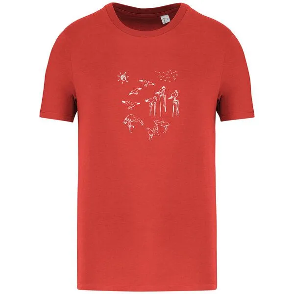 Greenspired Greenspired Basic Bio T-Shirt Nr.4 Coastal Life 155g/m² XXS - 4 XL, Paprika, – Produktbild 1 von 1