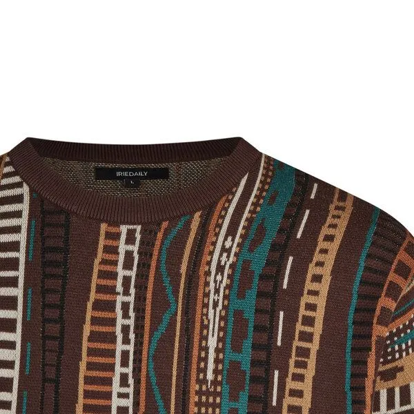 Iriedaily Iriedaily Theodore Knit, Dark coffee (braun), – Produktbild 2 von 3