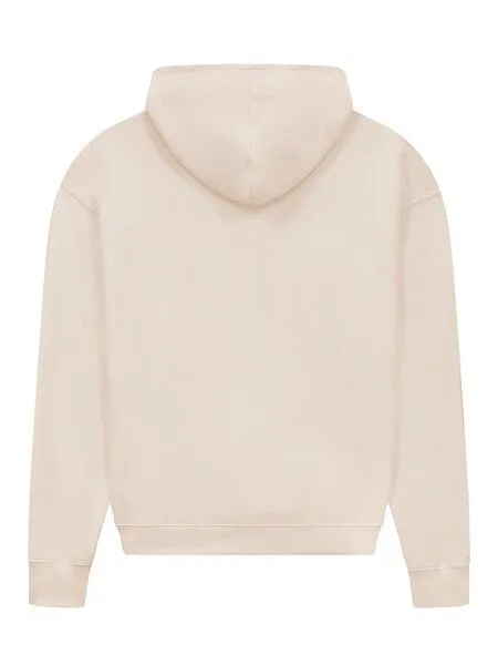 EarthPositive EarthPositive Damen Hoodie - Half Zip Suede - aus Bio-Baumwolle, Fawn (beige), – Produktbild 4 von 4