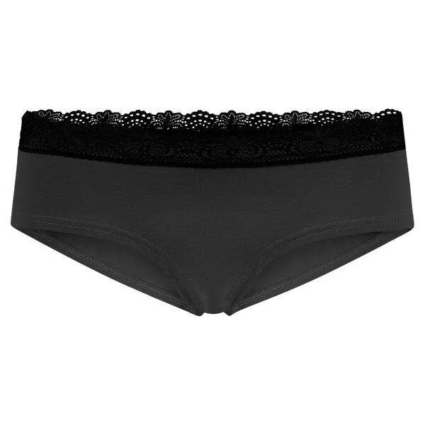 Frija Omina Frija Omina Bio Hipster Spitze dunkel, Schwarz, – Produktbild 1 von 4