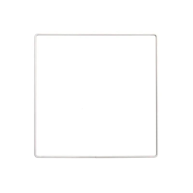 Rico Design Rico Design Metallring Quadrat weiß 20cm – Produktbild 1 von 1