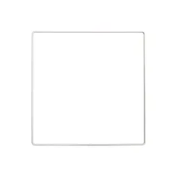 Rico Design Rico Design Metallring Quadrat weiß 20cm – Produktbild 1 von 1