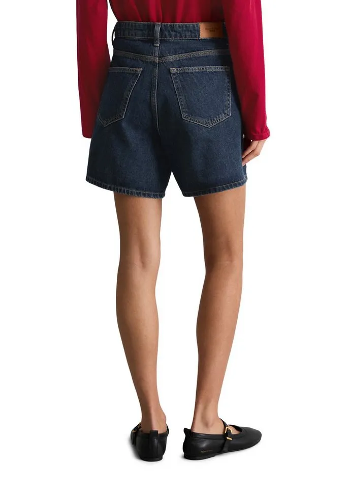 Marc O'Polo DENIM Shorts aus Rigid Denim, Blau, – Produktbild 3 von 5