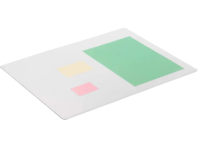 Durable Durable Schreibtischunterlage aus PP mit Dekorille 53 x 40 cm, transparent – Produktbild 2 von 3