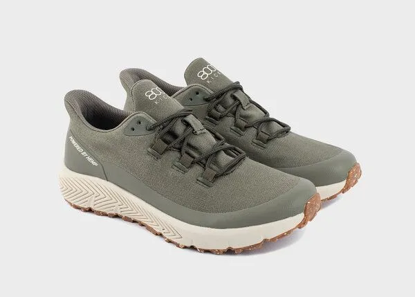 8000Kicks 8000Kicks Trekker, der ultimative wasserdichte Hanfschuh zum Reisen um die Welt., Dunkelgrün, – Produktbild 3 von 3