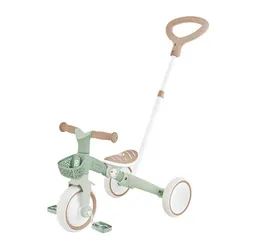 Globber Globber Dreiradscooter LEARNING TRIKE 3in1 PLUS ECO Dreirad Laufrad, Einfacher Umbau, Ergonomische TPR-Sicherheitsgriffe – Produktbild 1 von 1