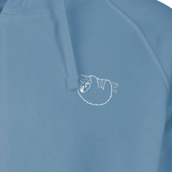 HANDGEDRUCKT HANDGEDRUCKT "Baumelmeister" Männer Zip Hoody Neutral, Indigoblau, – Produktbild 1 von 4