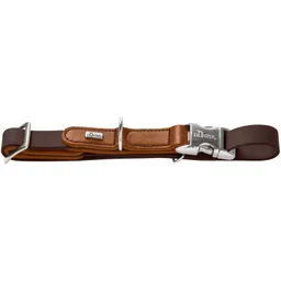 Dog Sport Dog Sport HUNTER Hundehalsung wolmar biothane x leder alu strong braun L – Produktbild 1 von 1