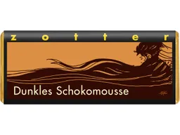 Zotter Bitterschokolade mit dunklem Schokomousse, handgeschöpft – Produktbild 1 von 1
