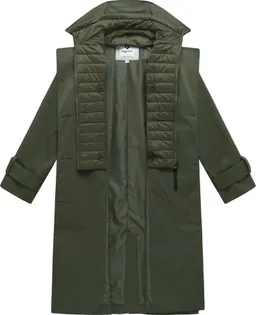 ragwear ragwear Langmantel Trenchie Y Leichter Übergangsmantel Trenchcoat mit Gürtel, wasserdicht – Produktbild 1 von 1