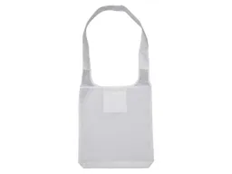 Recycle Bags Recycle Bags Faltbare Einkaufstasche 'Cross Bag' aus recycelten PET-Flaschen weiß – Produktbild 1 von 1