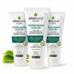 Zuccari Zuccari Erfrischendes Aloe Gel 3x150 ml – Produktbild 1 von 1