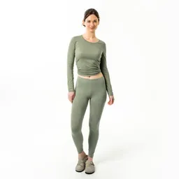 Living Crafts Living Crafts ANNEDORE Bio Leggings Damen – GOTS-Baumwolle, elastisch, nachhaltige Alltags- & Freizeit-Leggings – Produktbild 1 von 1