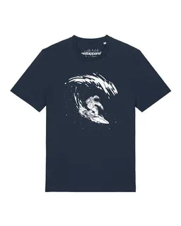 watapparel watapparel T-Shirt Unisex Surfing Spaceman – Produktbild 1 von 1