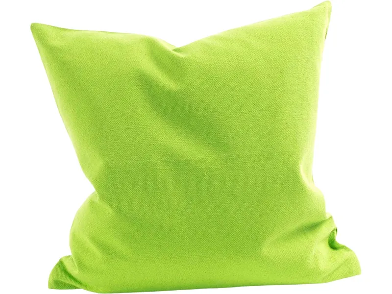 HängemattenGlück HängemattenGlück Kissenbezug aus reiner Bio Baumwolle 40x40cm Grüntöne, Lindgrün (grün), – Produktbild 1 von 2