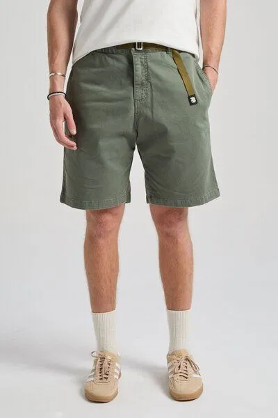 Trendsplant Trendsplant Ecodye Cotton Climber Shorts Menthol, Oliv, – Produktbild 1 von 4