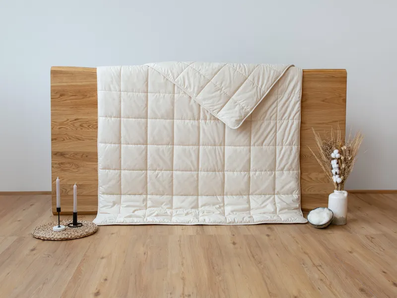 allnatura allnatura Baumwoll-Duo-Bettdecke "Cotona" - Schnäppchen 2092-07406 | 135x200 cm – Produktbild 2 von 2