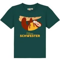 watabout kids watabout.kids T-Shirt Kinder Faultier Kleine Schwester, Glazed green, – Produktbild 1 von 1