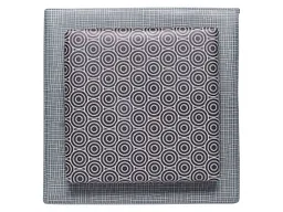 MY PRETTY CIRCUS 3 Bogen My Pretty Circus Recycling-Geschenkpapier "Circles + Net" schwarz, 48 x 67 cm – Produktbild 1 von 1