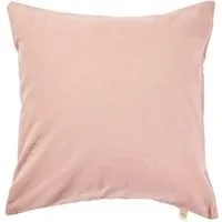 HANS NATUR Kissenbezug Bio-Baumwolle Biber-Qualität rosé Maße 40 x 40 cm – Produktbild 1 von 1