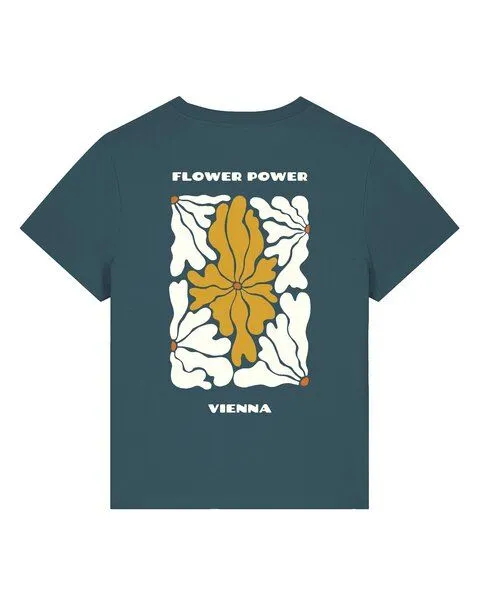 watapparel watapparel T-Shirt Frauen Vienna Flora, Stargazer, – Produktbild 3 von 3