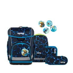 Ergobag Ergobag cubo light Schulranzen, 5-teiliges Set, Bärassic Garden Flash – Produktbild 1 von 1