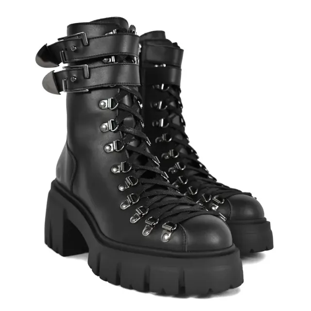 Altercore Altercore Damen vegan Stiefel Chloe Ii, Schwarz, – Produktbild 3 von 3
