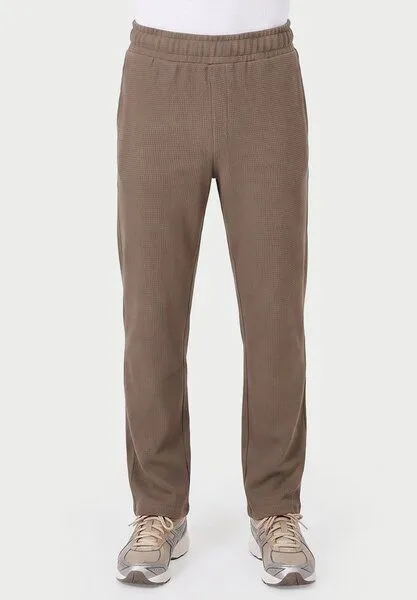 ORGANICATION ORGANICATION POZZAN | Waffel Jogginghose aus Bio-Baumwolle & recyceltem Polyester, Brown, – Produktbild 3 von 4
