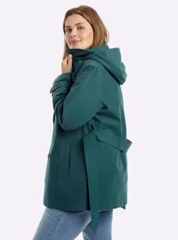 sheego Kapuzenjacke petrol – Produktbild 1 von 1