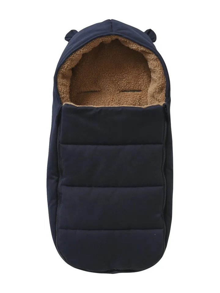 Vertbaudet Vertbaudet Fußsack für Kinderwagen & Babyschale, wetterfest, Blau, – Produktbild 1 von 3