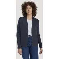 hessnatur hessnatur Strick Jacke Regular aus reiner Bio-Baumwolle, Marine, – Produktbild 2 von 5