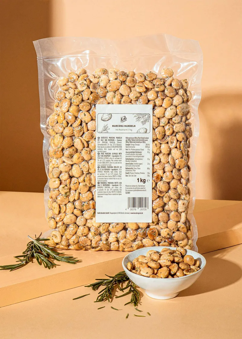 KoRo Marcona Mandeln mit Rosmarin 1 kg – Produktbild 1 von 5