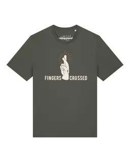 watapparel watapparel T-Shirt Unisex Fingers crossed – Produktbild 1 von 1