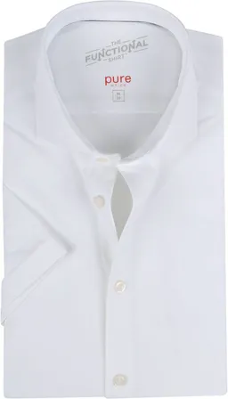 Pure Pure The Functional Shirt KA Weiß - Größe 40 (M) – Produktbild 1 von 1