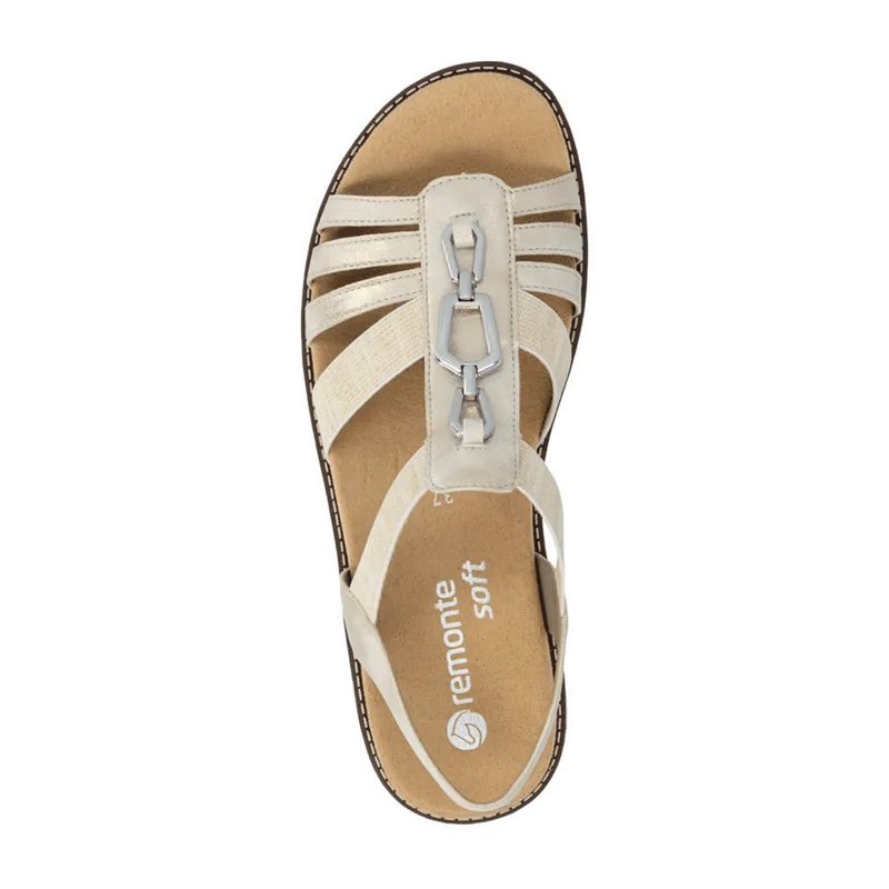Remonte Remonte Sandale für Damen, Gold, – Produktbild 4 von 7