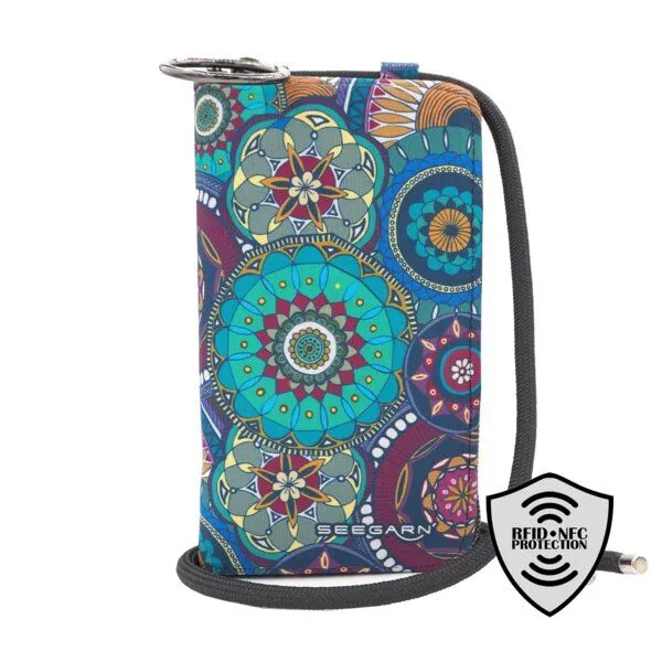 Seegarn Seegarn-Täschle / 2in1 Handy-Tasche und Geldbeutel (MB46), K3 - kordel schwarz, – Produktbild 1 von 4