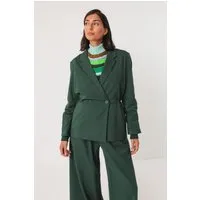 SKFK SKFK Damen vegan Blazer Iratz Grün – Produktbild 1 von 1