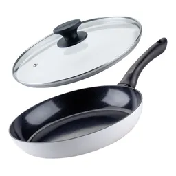 Chefkoch trifft Fackelmann Chefkoch trifft Fackelmann Pfannen-Set Arcadalina Ø28cm mit Deckel – Produktbild 1 von 1
