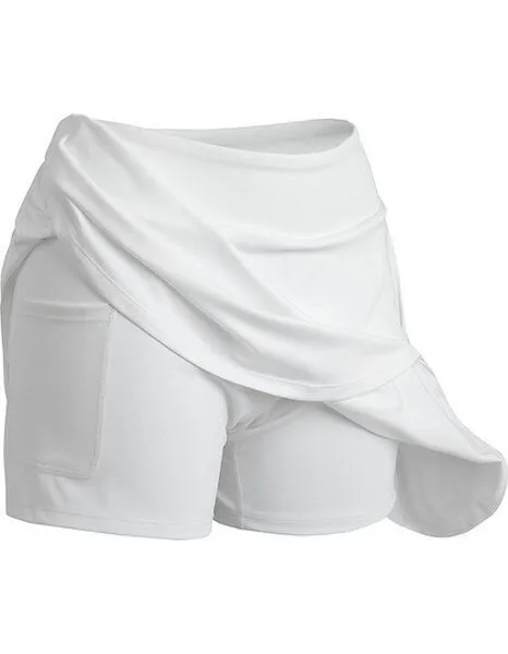 Result Genuine Recycled Result Genuine Recycled Damen Atmungsaktive Fitness Skort mit Innentaschen Tennisrock Sportrock, Dusky blue, – Produktbild 3 von 4