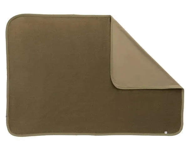 Leela Cotton Leela Cotton Nicky Decke - 2171, Oliv, – Produktbild 1 von 4