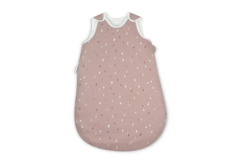 Ehrenkind Babyschlafsack Sommer, Rund, Bio-Baumwolle (Standard by OEKO-TEX, 100% Bio-Baumwolle, Sommerschlafsack, 1.0 TOG), Schlafsack Baby, Baby Schlafsack, Rosa, – Produktbild 1 von 5