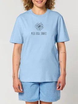 Human Family Human Family Bio Unisex Rundhals T-Shirt "Create - Change your view" – Produktbild 1 von 1