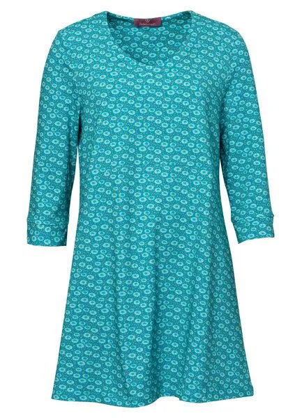 Heidekönigin Heidekönigin Jersey Tunika, Aqua, – Produktbild 1 von 1